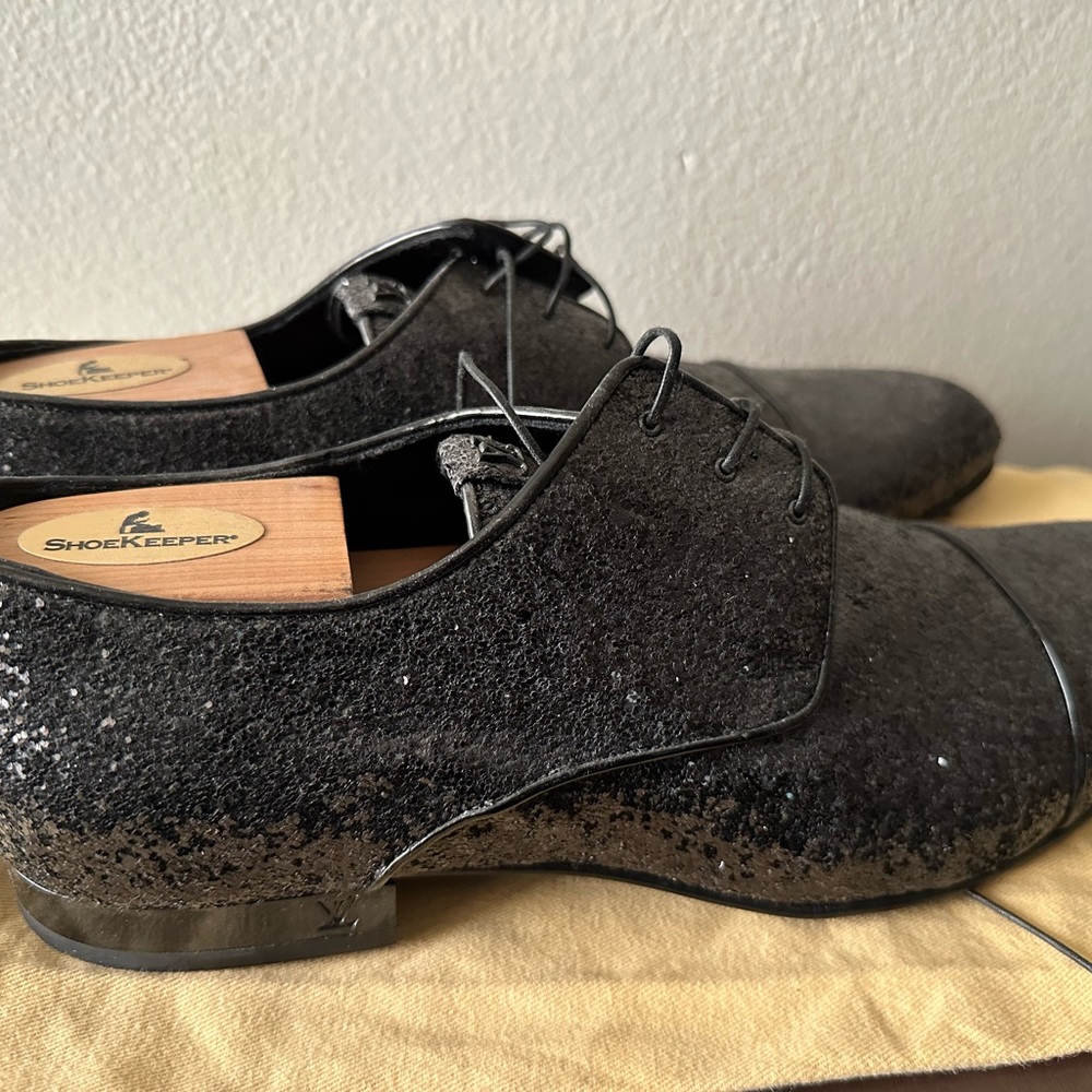 Louis Vuitton Men’s Shoes 9.5UK 10.5US Brand New Never Worn Black Glitter